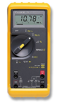 Fluke 78 數(shù)字萬用表(汽車故障測(cè)量萬用表)