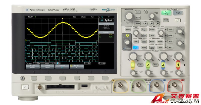 Agilent DSOX2004A示波器圖片