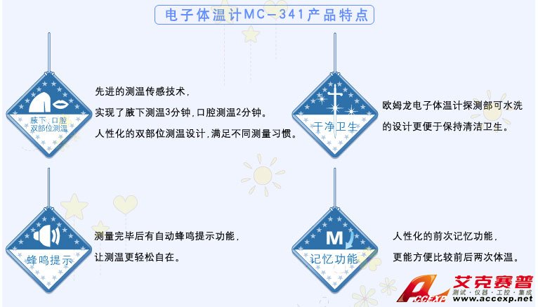 家庭用電子體溫計，口腔、腋下測量，可水洗方便清潔