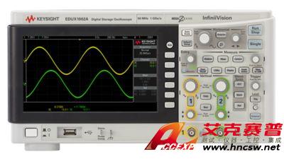 keysight是德 EDUX1002A 示波器：50 MHz，2 個模擬通道